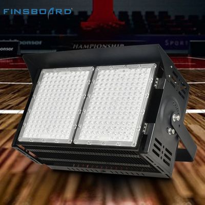 120lm/w IP66 Grille LED Éclairage de stade 90° Angle de l'objectif