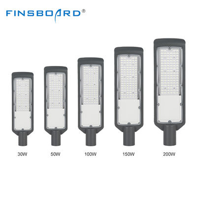 3000-6500K IP65 imperméable à l'eau 50 - 200w LED Street Light Aluminium moulé sous pression