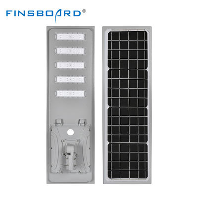 Économie d'énergie étanche à l'eau pour l'extérieur IP65 Tout en un Éclairage LED à énergie intelligente Éclairage de rue solaire intégré 60W 80W 100W