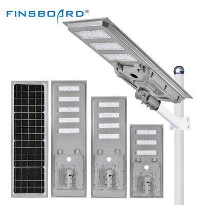 Économie d'énergie étanche à l'eau pour l'extérieur IP65 Tout en un Éclairage LED à énergie intelligente Éclairage de rue solaire intégré 60W 80W 100W