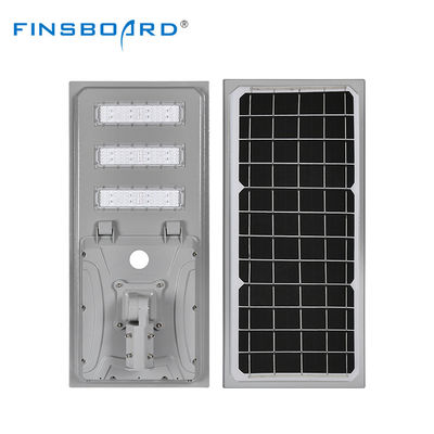 Économie d'énergie étanche à l'eau pour l'extérieur IP65 Tout en un Éclairage LED à énergie intelligente Éclairage de rue solaire intégré 60W 80W 100W