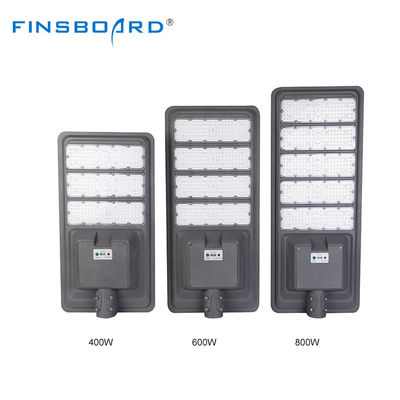 Lampe de rue intégrée 400w 600w 800w extérieure tout en un lampadaire solaire LED